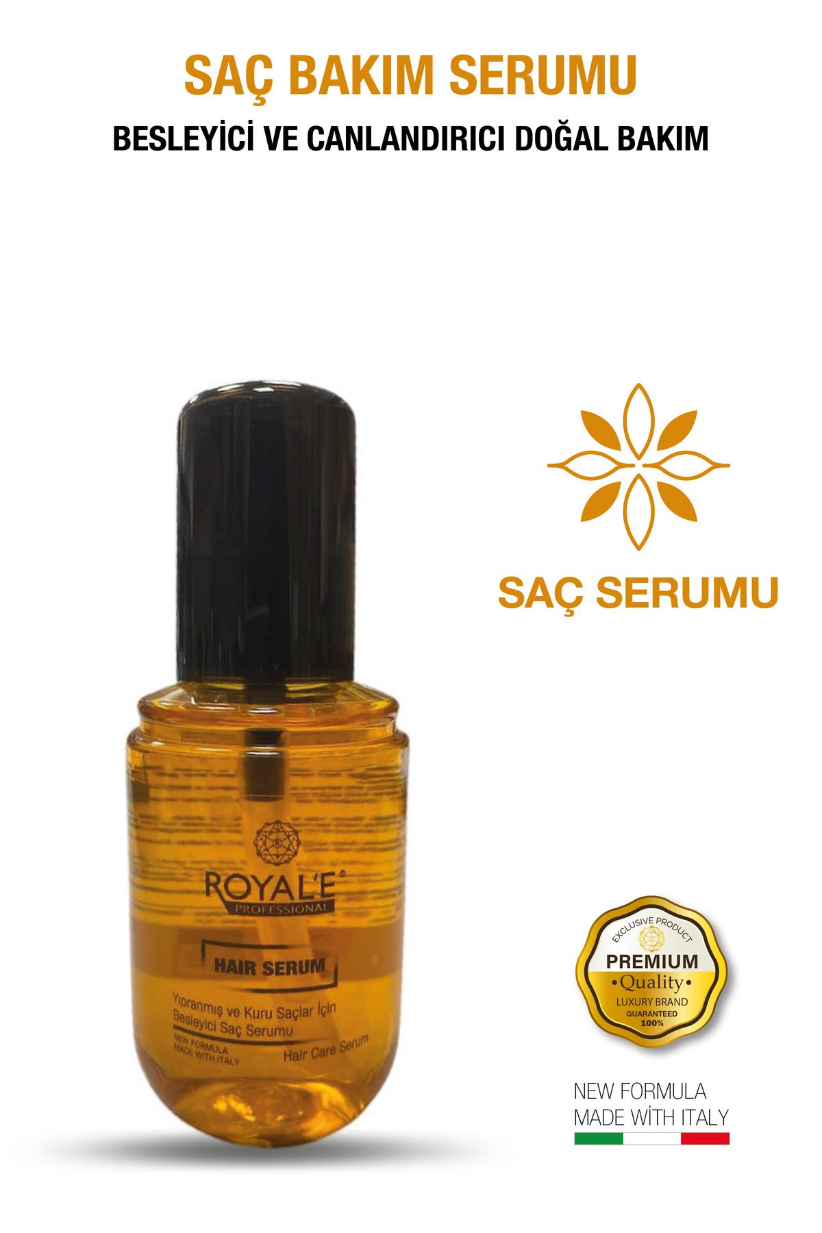 royale professional Besleyici Saç Bakım Serumu - Hair Serum 100ml