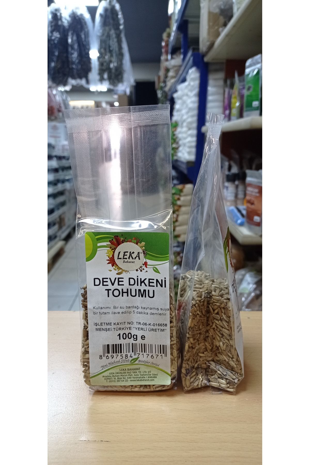 leka baharat Deve Dikeni Tohumu 100 g