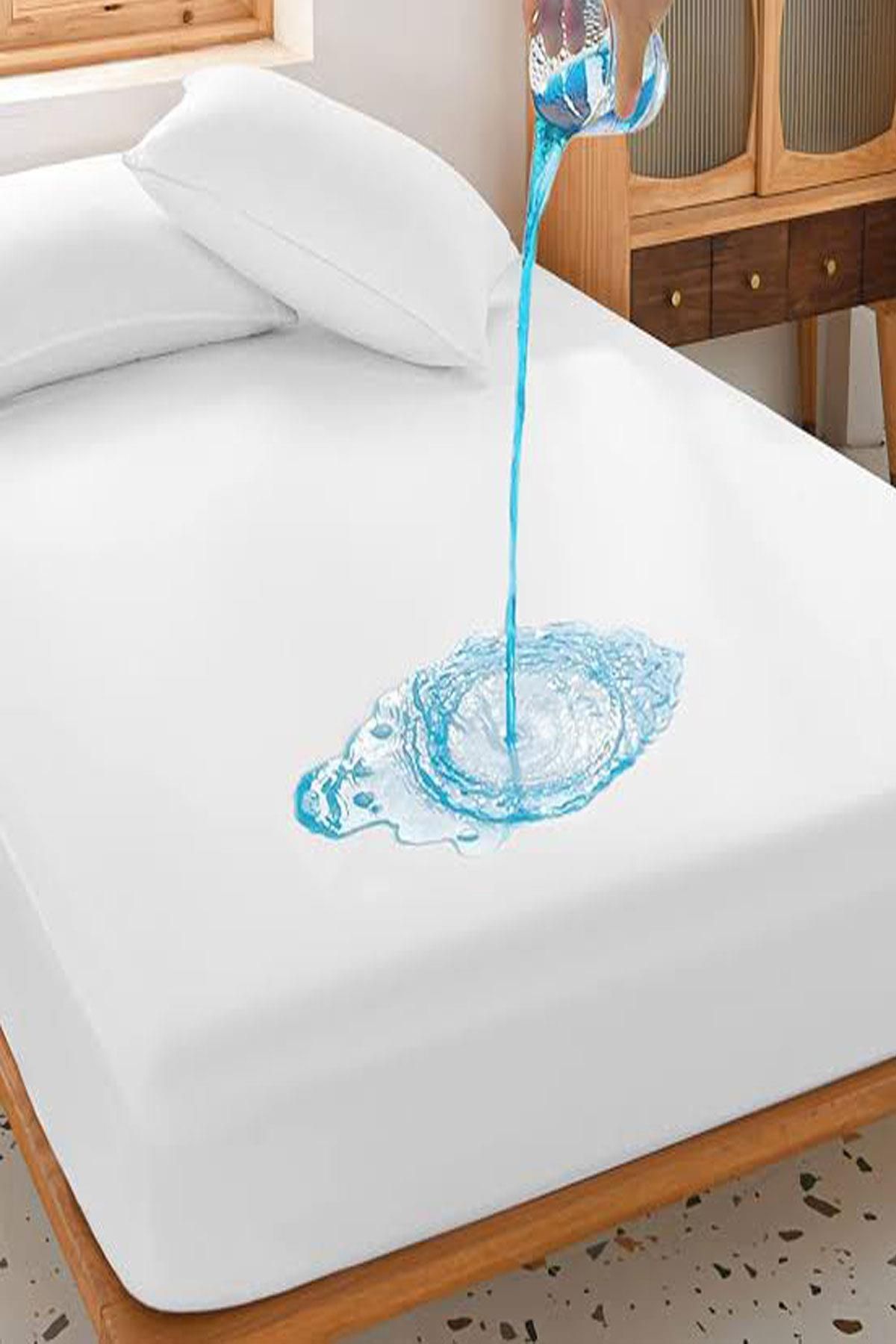 EFFE-4 anotimpuri 4 laturi Micro saltea rezistentă la lichide - Protector de saltea complet elastic (10 DIMENSIUNI) 5