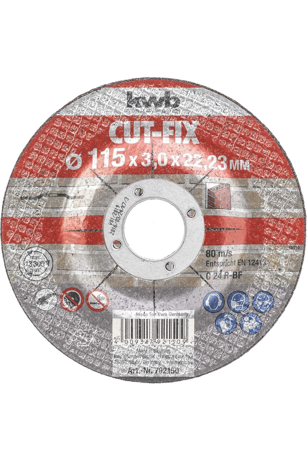 STOREMAX daliashop Flex Taşı Mermer Kesici Disk 115 x 3 x 22 mm shph 990396