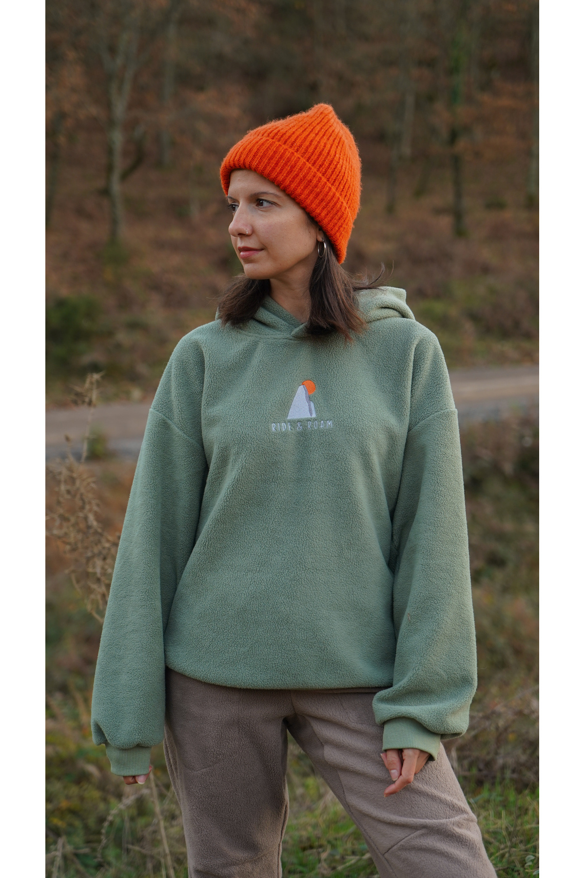 هودی یونیسکس Mountain Sherpa / سبز نیل — سبز TYCD32BFC32A277500 — تصویر 6 از 6