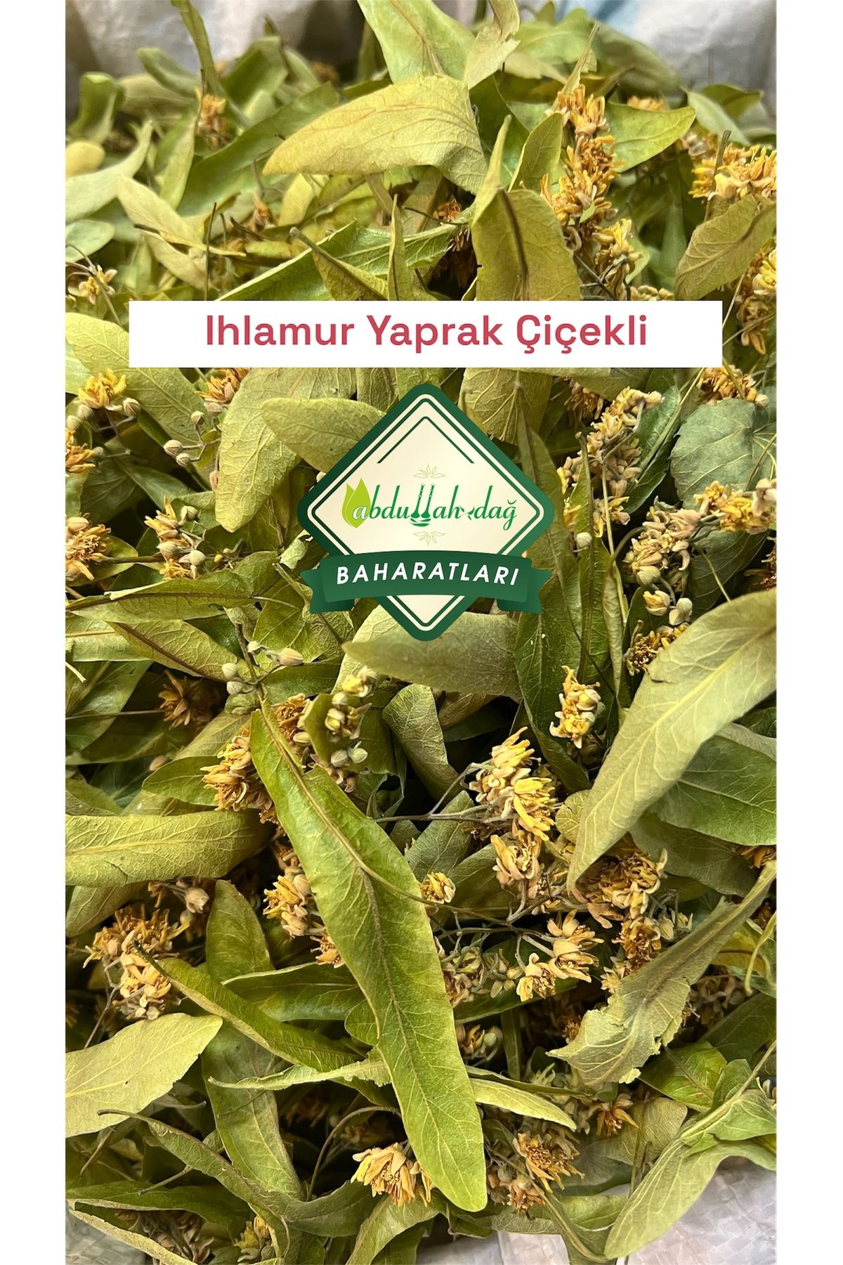 ABDULLAH DAĞ Hatay Yöresinden Doğal Çiçekli Yaprak Ihlamur 250 gr - 1/4 kg