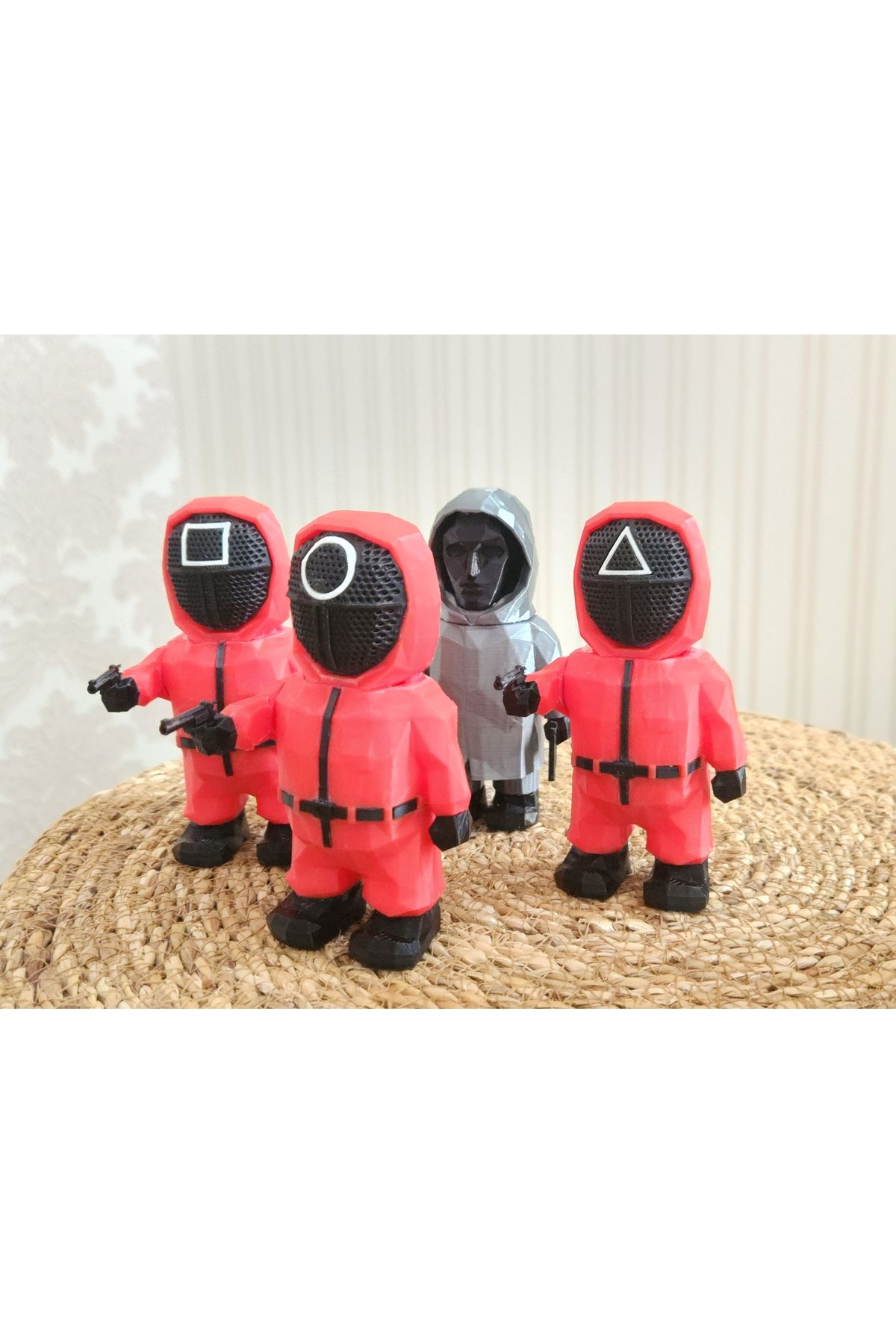 TAWGAN-Squid Game Head Manager and Guards Figure Set 5