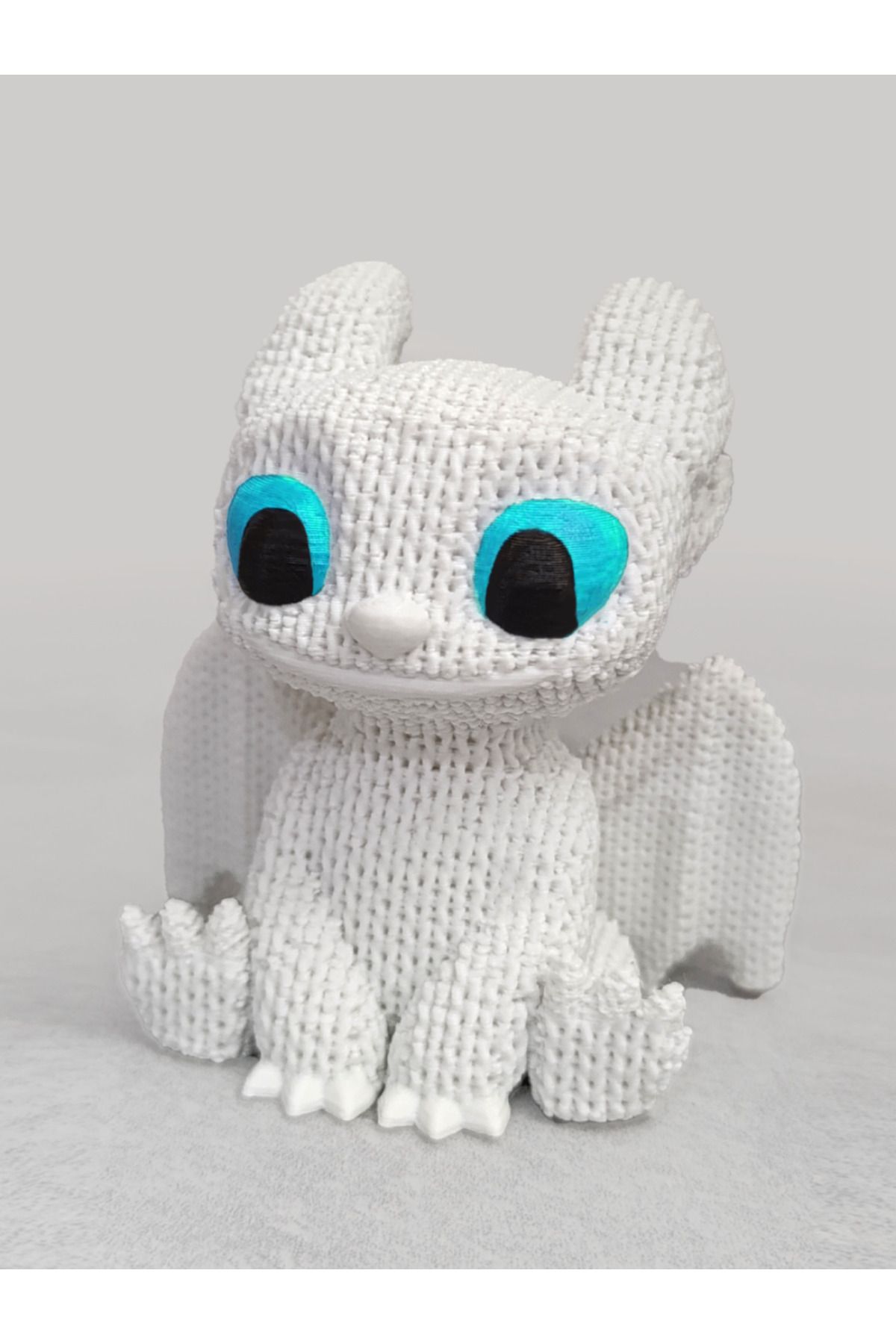 NOMOTHETIC Light Fury & Toothless: Örgü Desenli Unutulmaz Tasarım