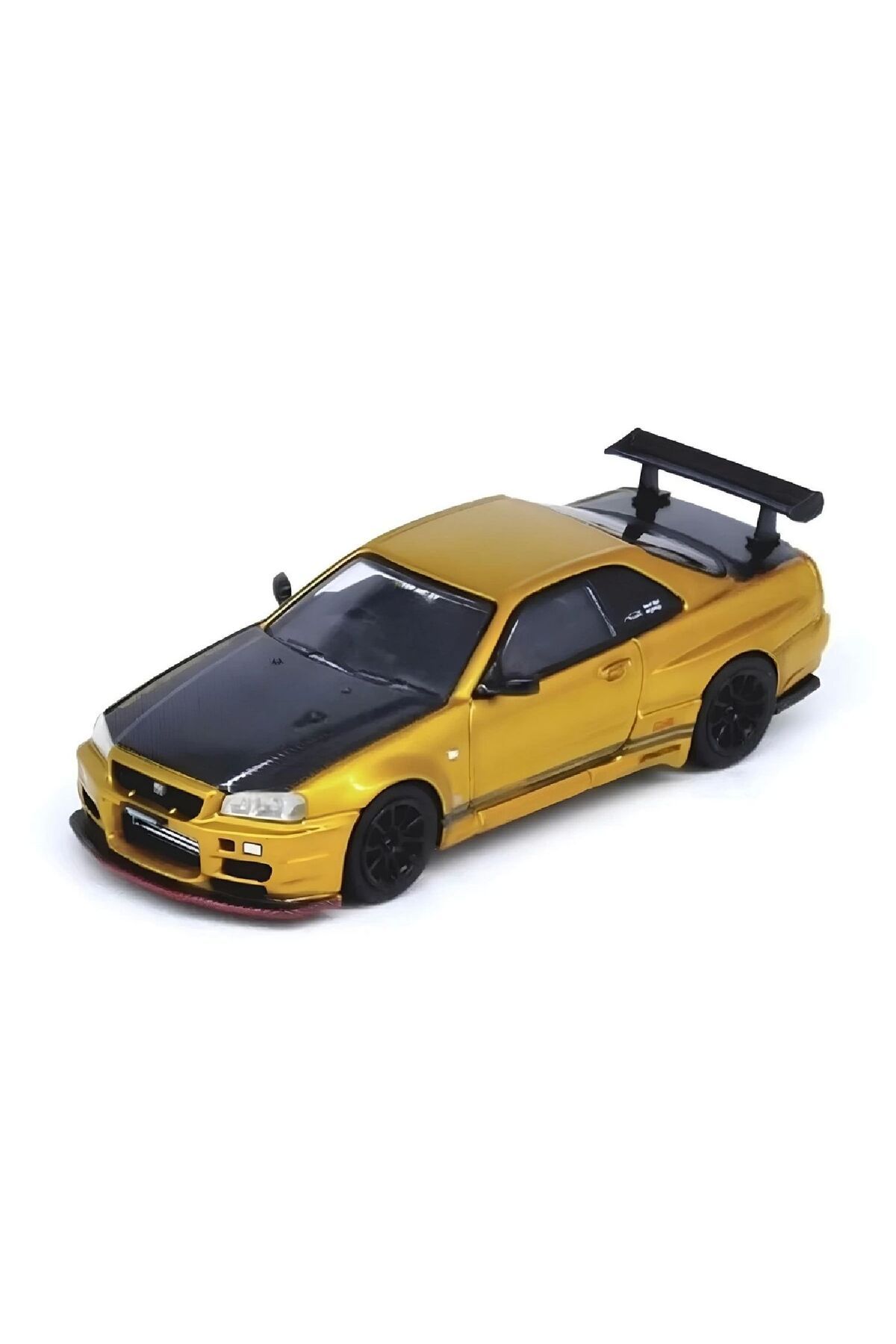 Oyuncakmatik 1:64 Diecast Nissan Skyline GT-R (R34) "Top Secret" Tokyo Auto Salon 2024 Inno Model Araba