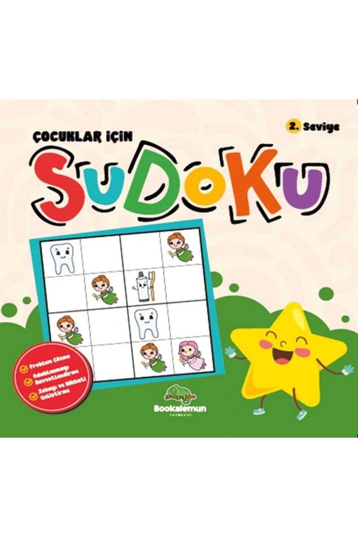 bookalemun yayınevi Çocuklar İçin Sudoku 2.Seviye