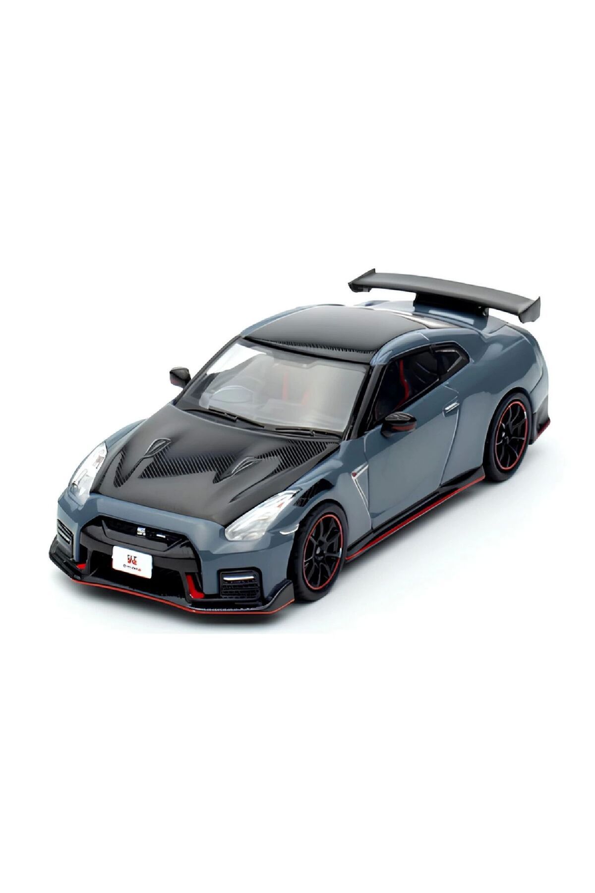 Oyuncakmatik 1:64 Diecast Nissan GT-R35 Nismo Special Edition 2022 Stealth Gray Inno Model Araba