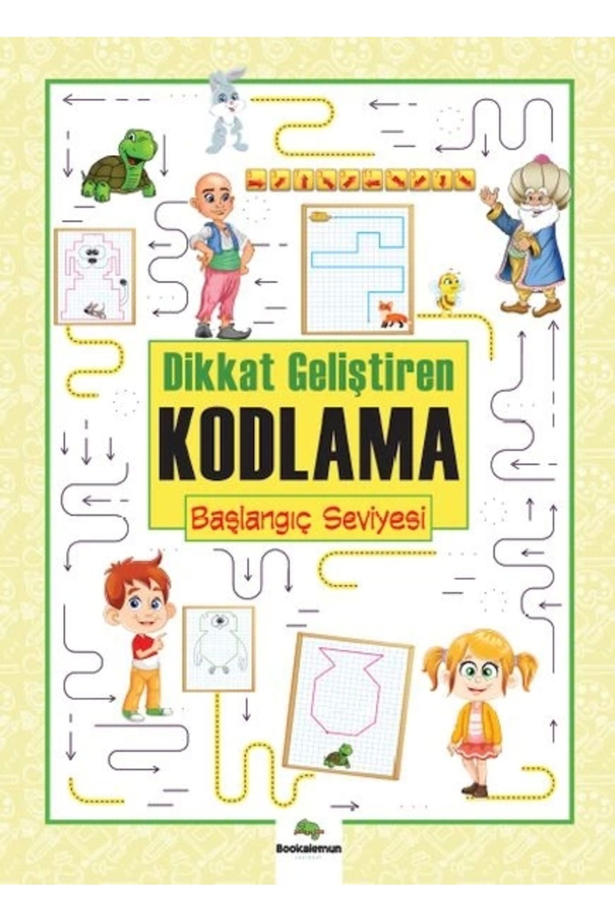 bookalemun yayınevi Dikkat Geliştiren Kodlama - Başlangıç Seviye