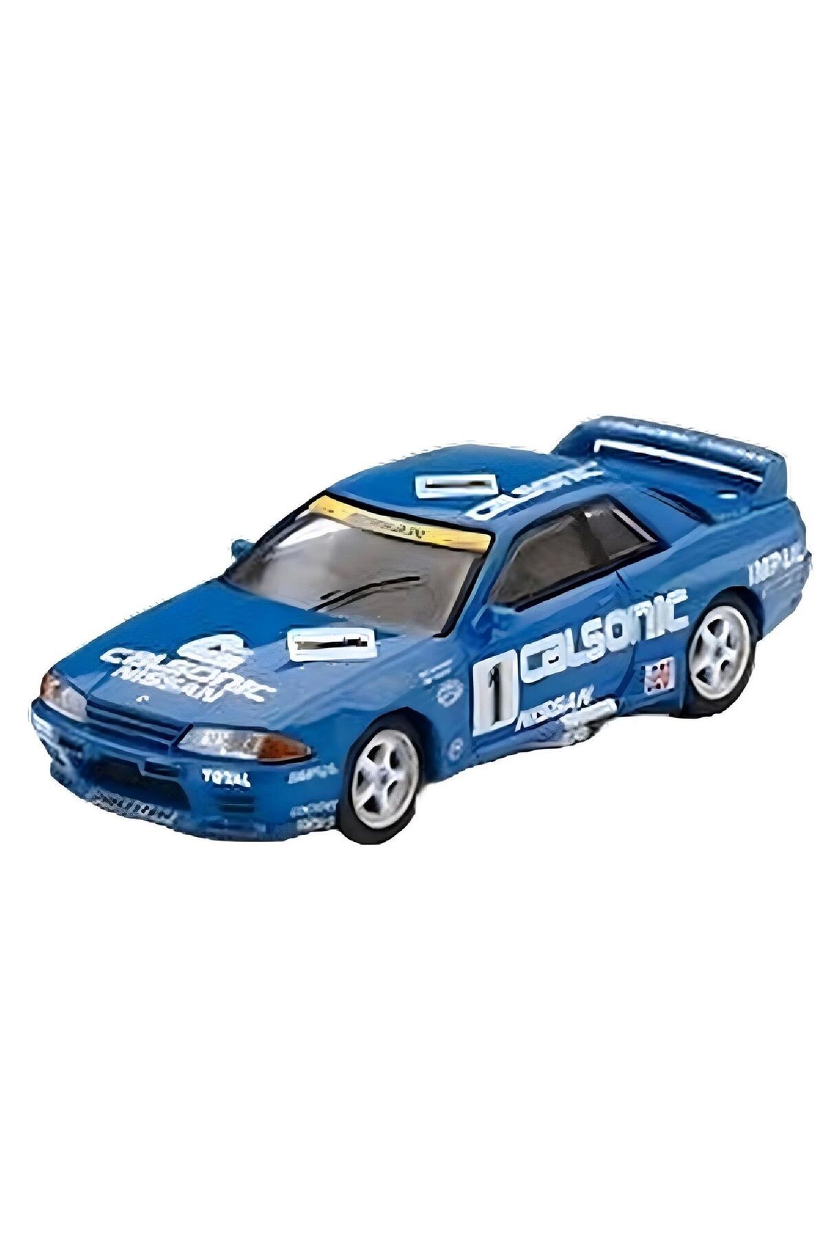 Oyuncakmatik 1:64 Diecast  Nissan Skyline GT-R Calsonic Racing Team JTC 1991 2nd Place Inno Model Araba