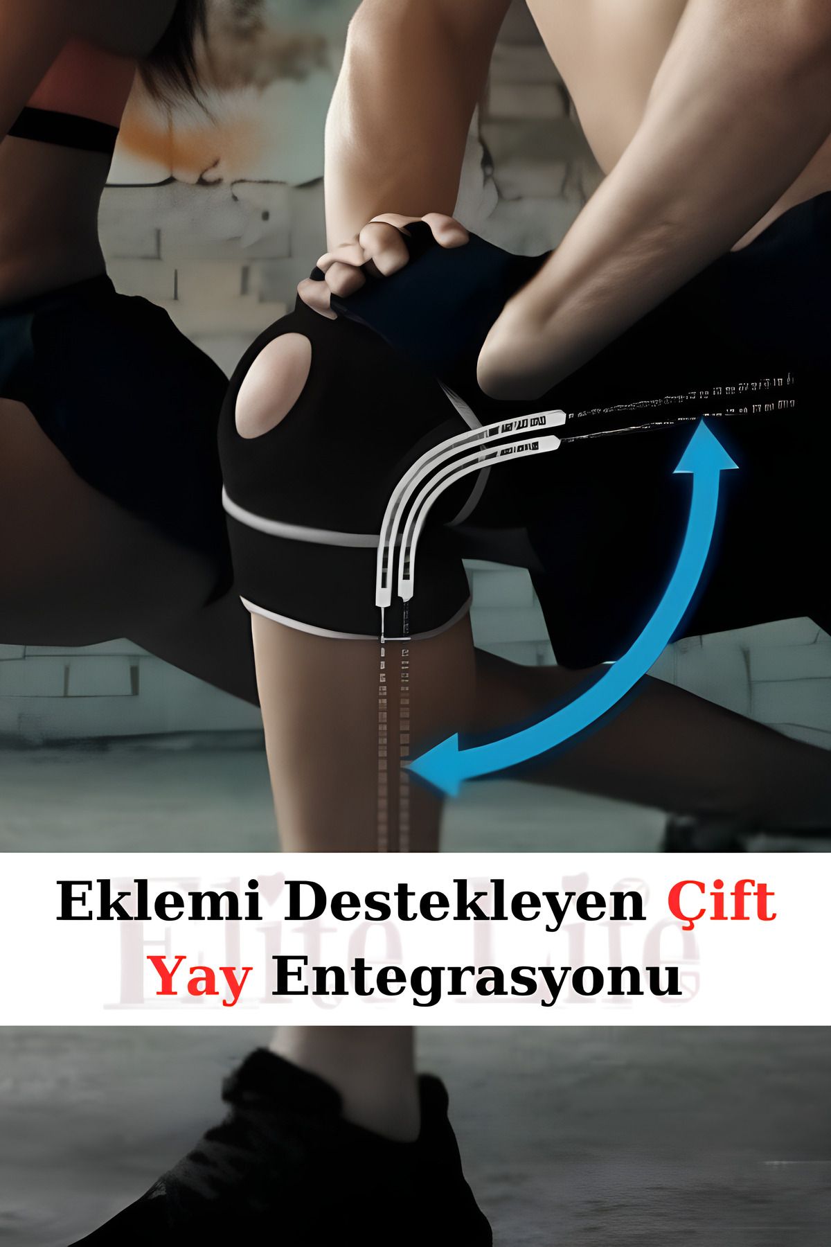 Elite Life Patella Ve Ligament Eklem Destekli Spor Dizlik