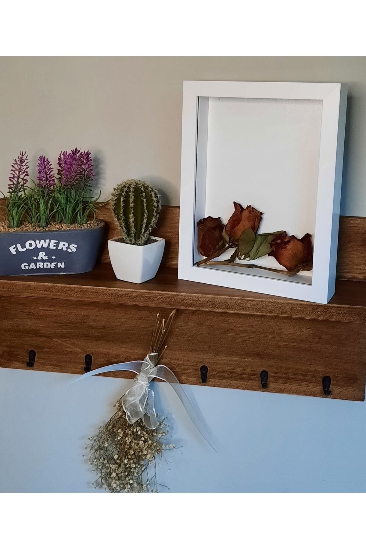 Sevcan sanat atölyesi-18×24×3 Memory Frame Flower Frame Glass Depth Frame 2