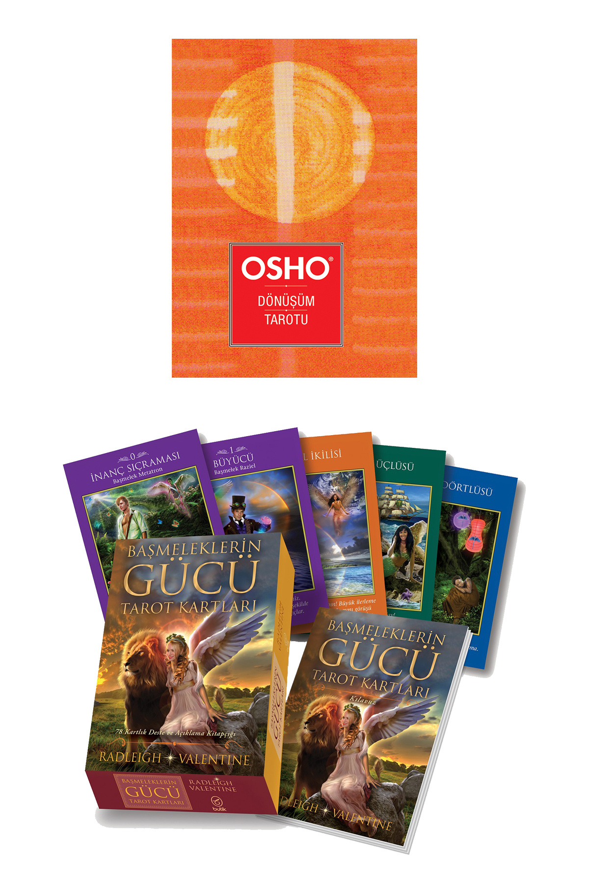 Butik Yayıncılık Dönüşüm Tarotu & Başmeleklerin Gücü Tarot Kartları - Set