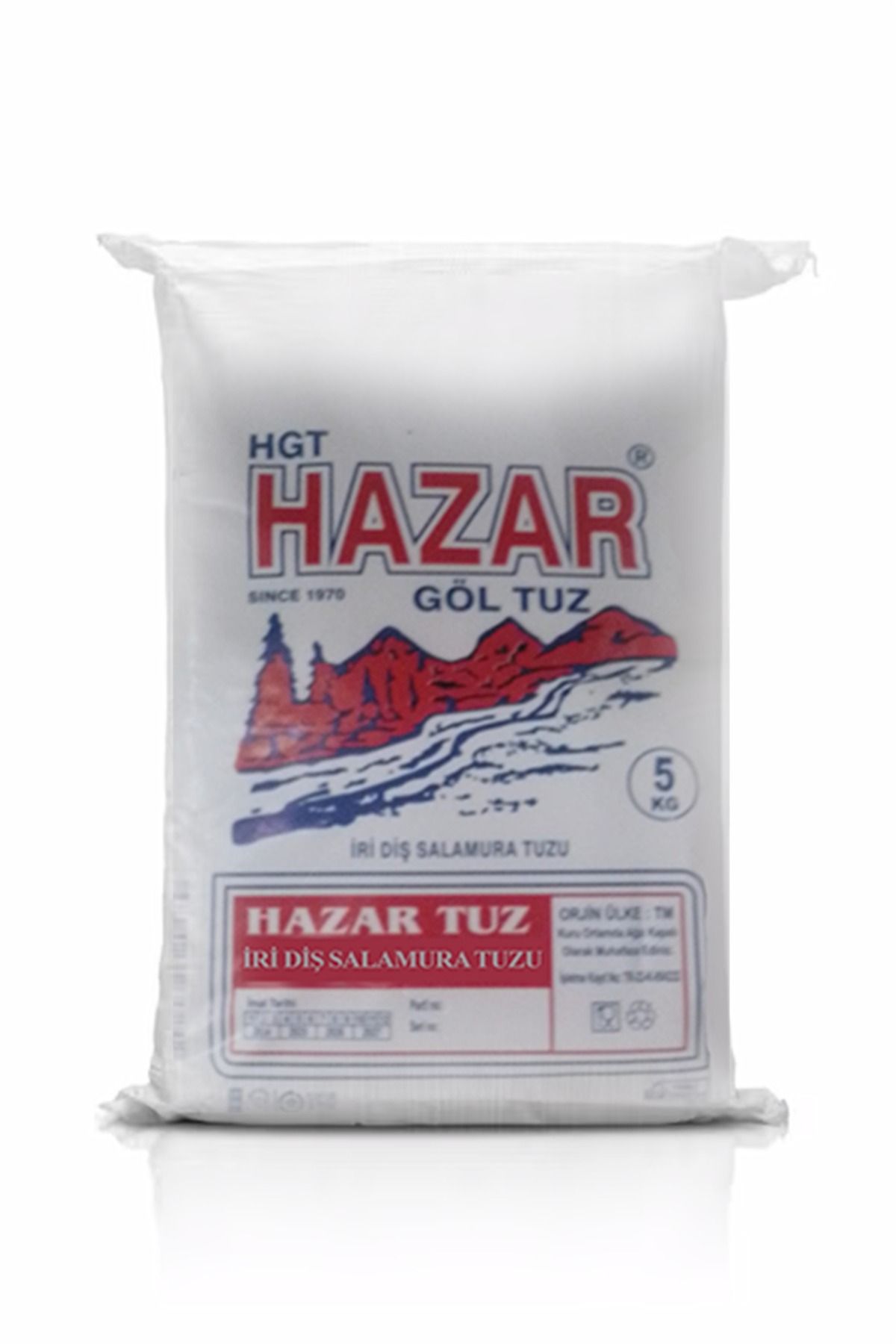 Hazar Tuz İri Diş Salamura Tuzu 5 Kg