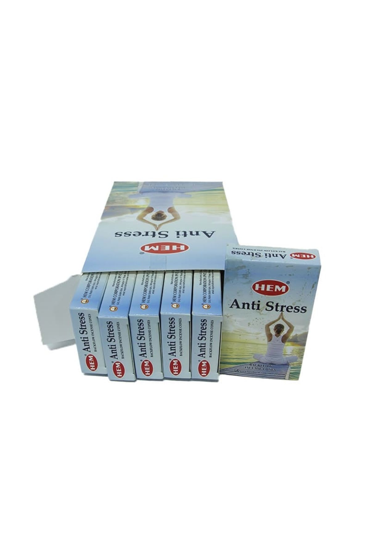 NETAVANTAJ HEM Anti Stress Back Flow Konik Tütsü 120 Adet - 12li Paket