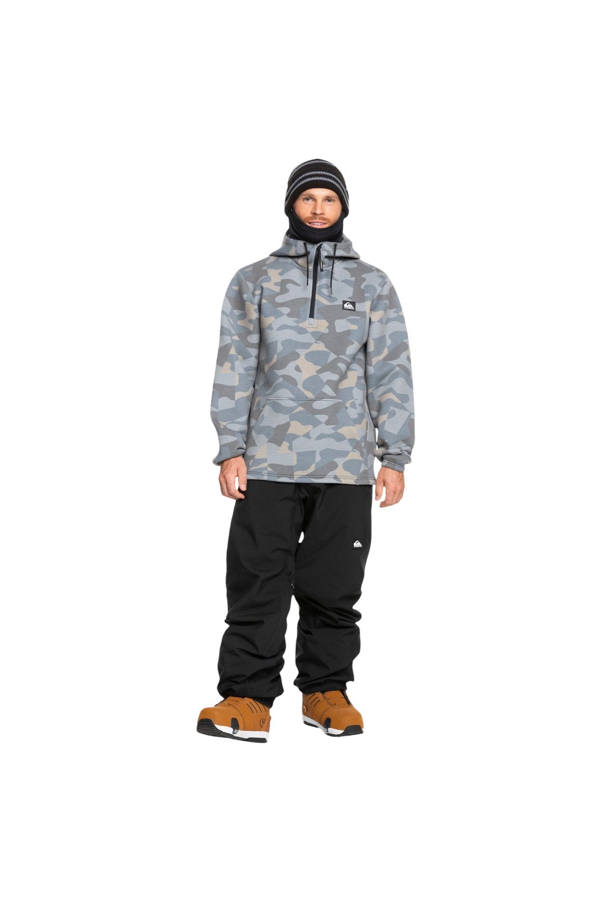 Quiksilver-Shrerdder Men's Gray Fleece 4