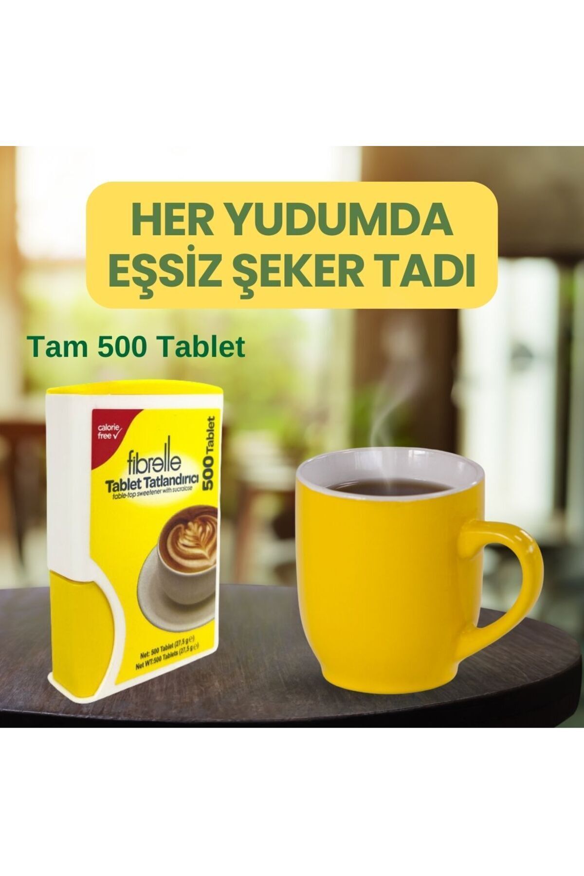 Fibrelle-500 Tablets Sucralose Sweetener 5