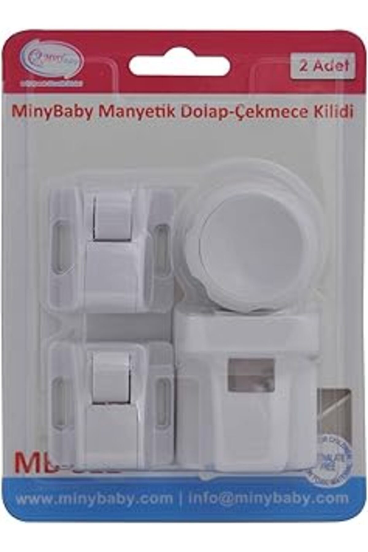 ZUHUDİ Mb312 Dolap Kilidi (Beyaz)