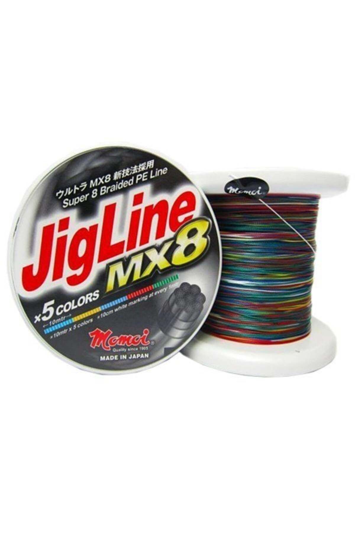 MOMOİ Momoi Jigline MX8 0.20mm 500mt. Multicolor İp Misina