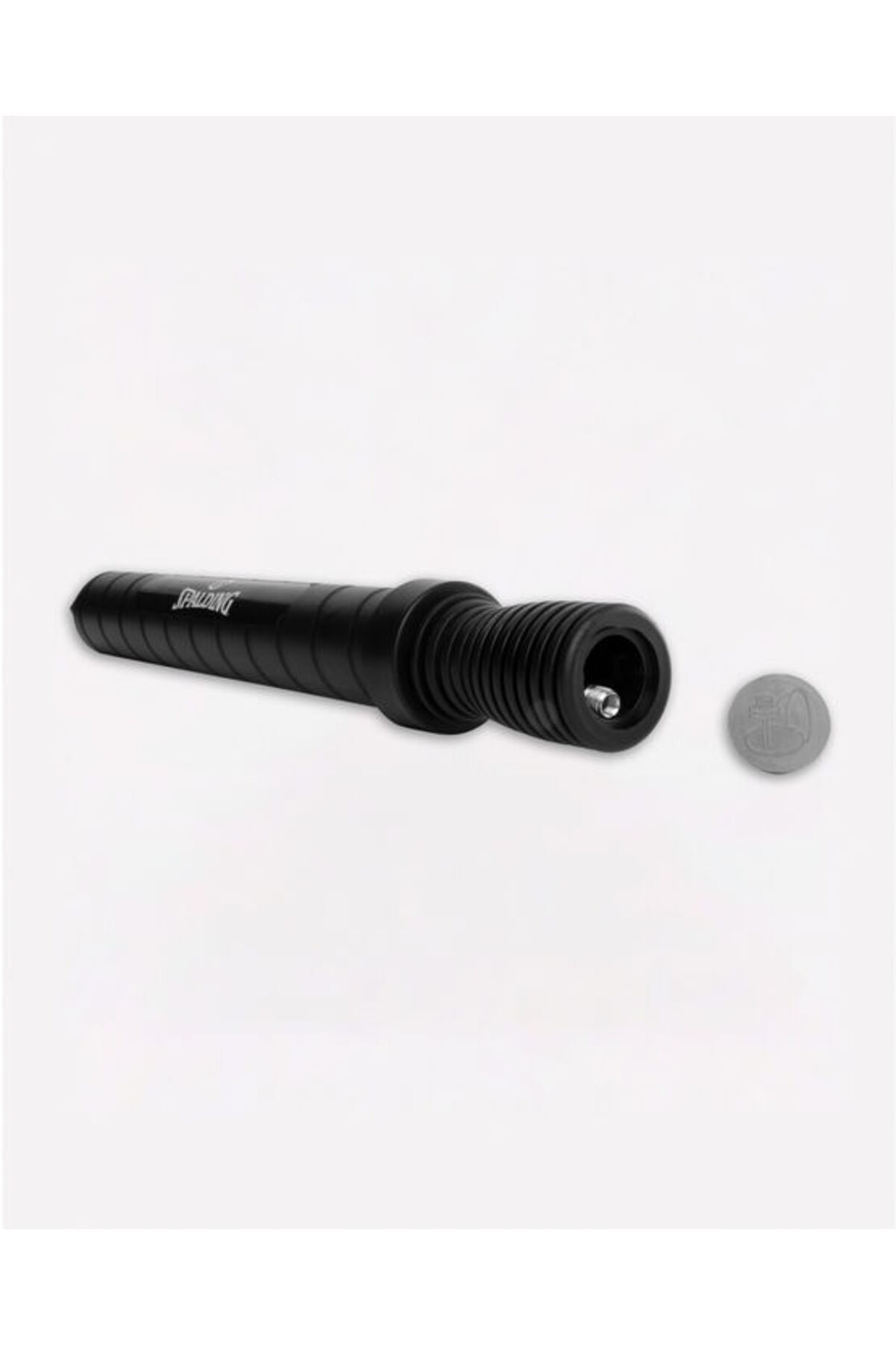 SPALDING-12" Inches Dual Action Ball Pump With Metal Needle And Toy Adapter | Black 3