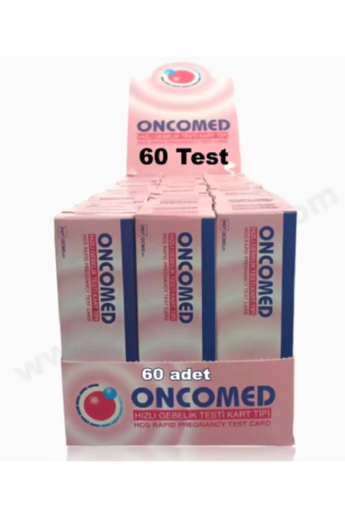 Oncomed Kart Tipi Gebelik Testi 60 Adet