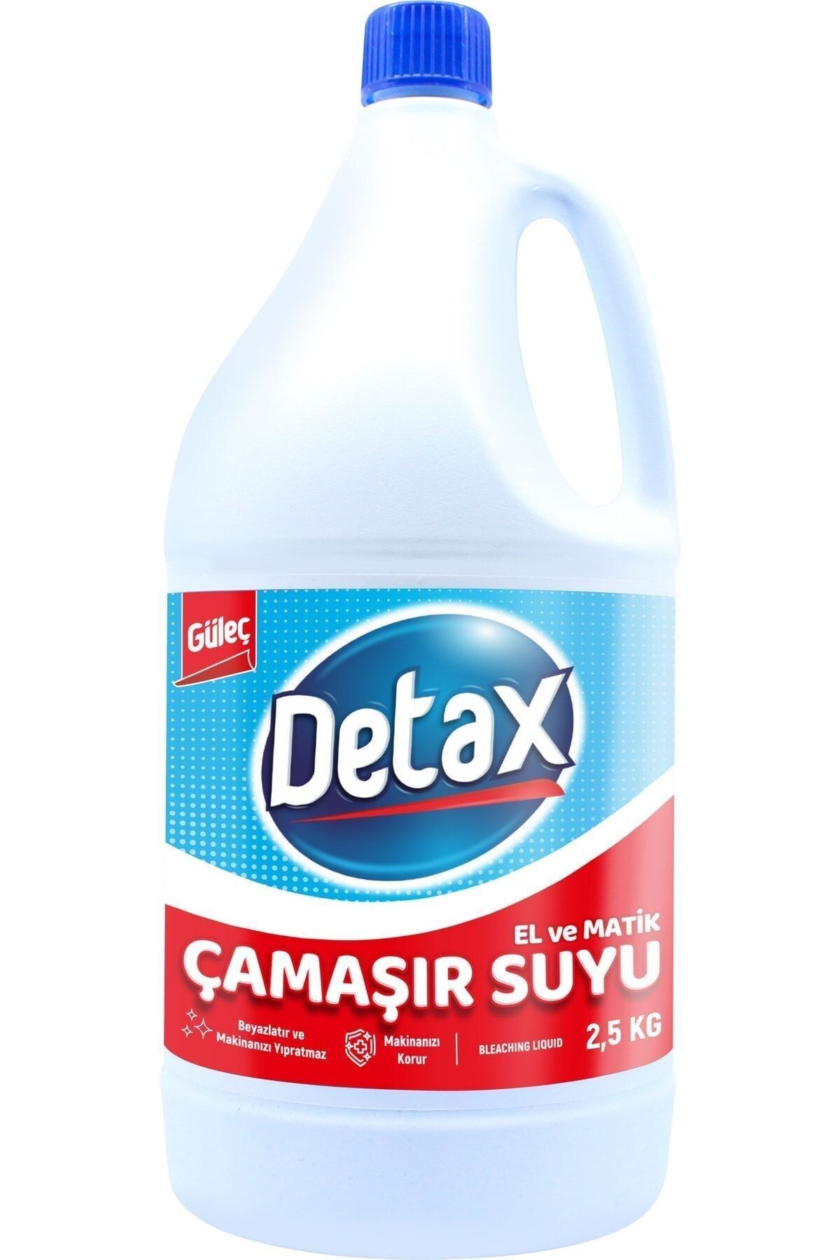 Detax El Ve Matik Çamaşır Suyu 2,5 Kg