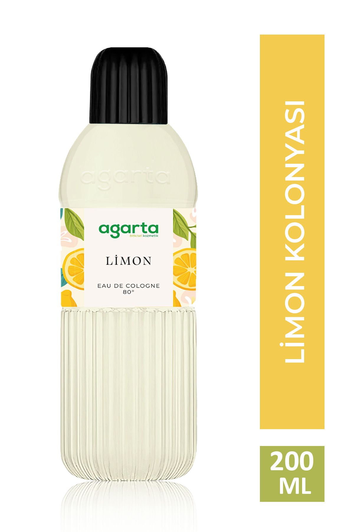 Agarta 80° Limon Kolonyası 200 ml Pet Şişe