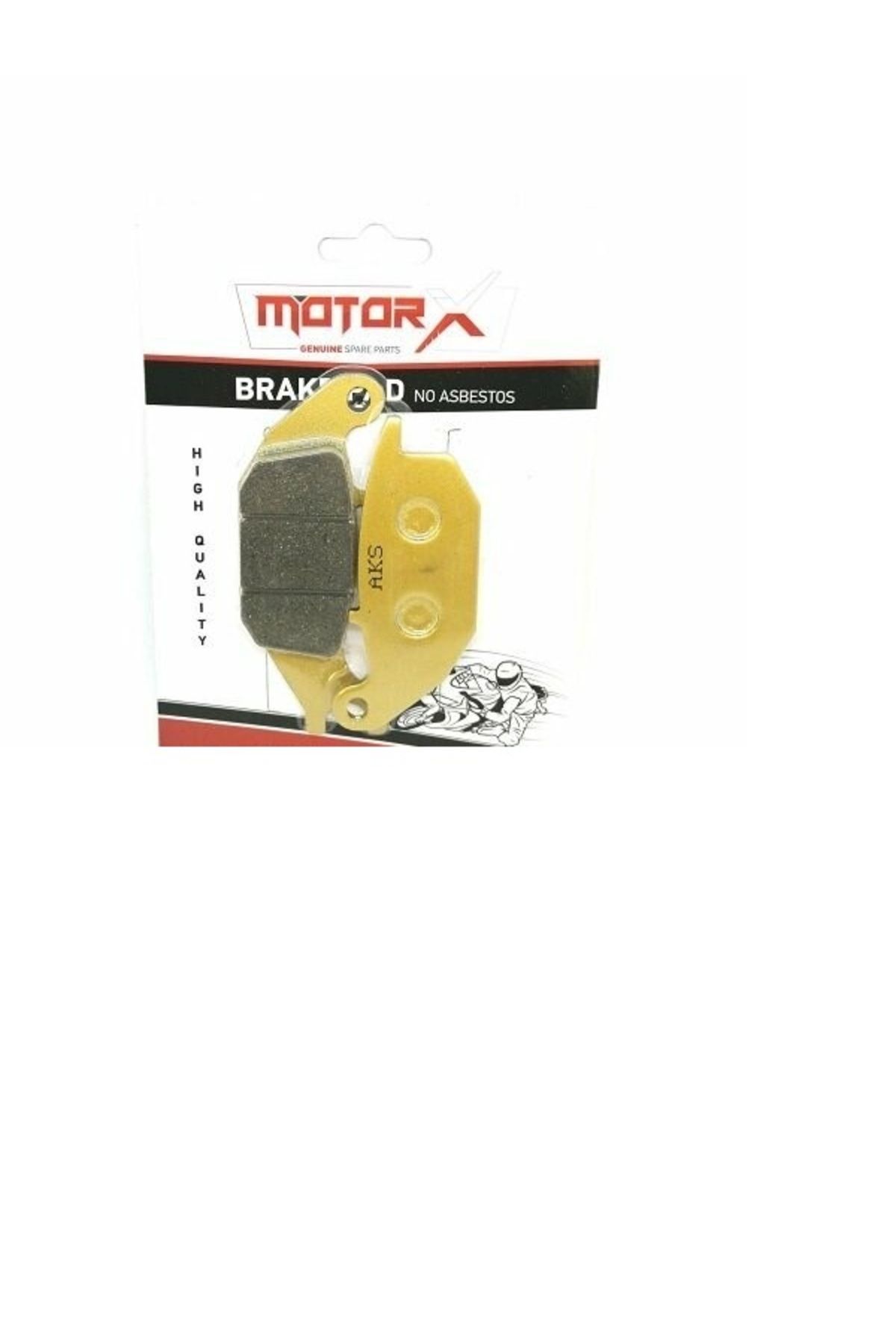 MOTORX Honda Cbr 125 / Tricity 125/ Hero Thriller (Sarı) Arka Fren Disk Balatası