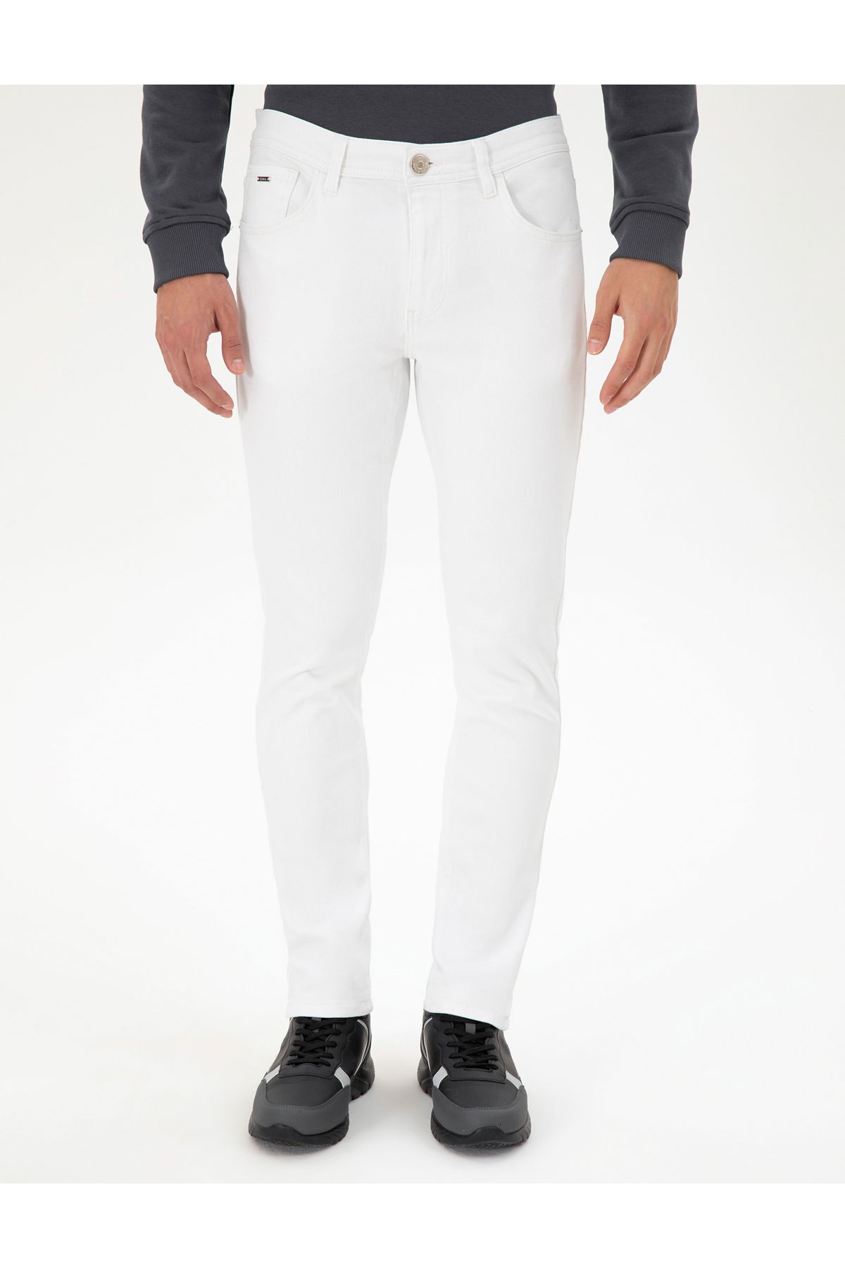 شلوار جین سفید مردانه اورجینال U.S. Polo Assn.