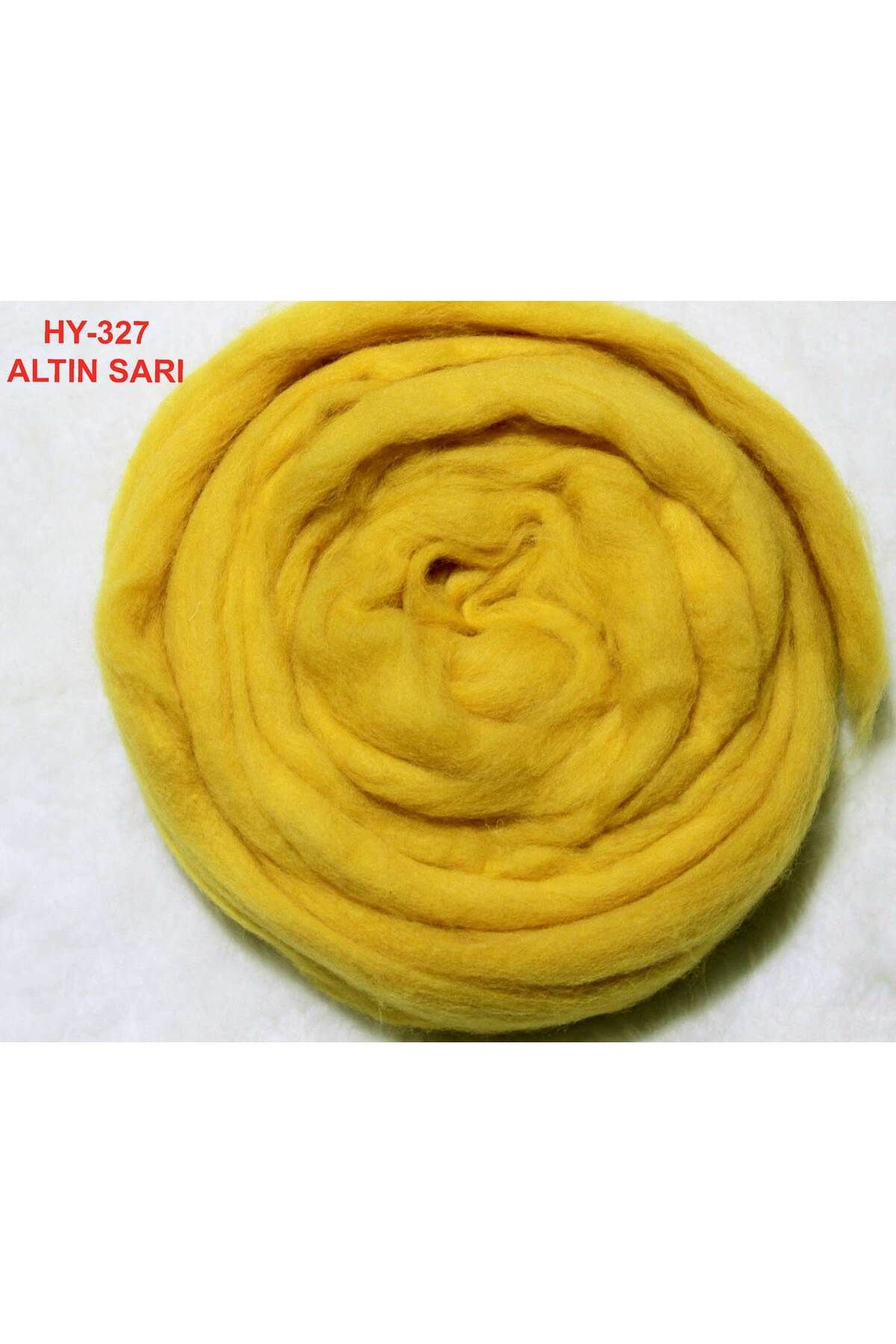 Hobi Keçe HOBİ KEÇE YÜNÜ ( 50 gr. Altın sarı rengi)