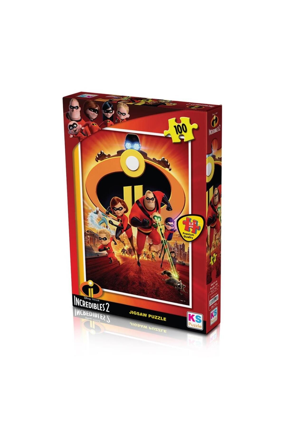 Genel Markalar Inc714 Ks Incredibles / 100 Parça Puzzle