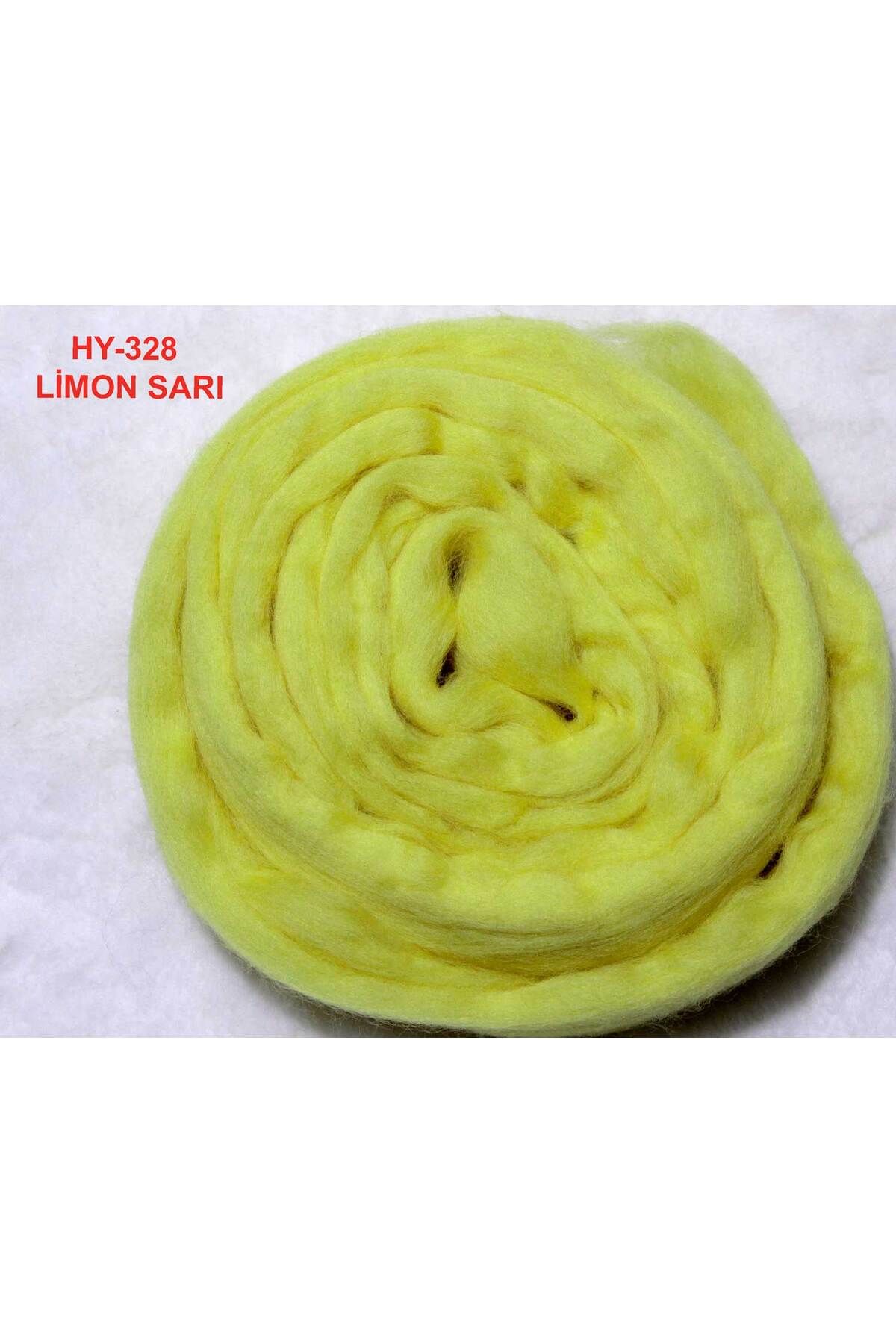 Hobi Keçe HOBİ KEÇE YÜNÜ ( 50 gr. Limon sarı rengi)