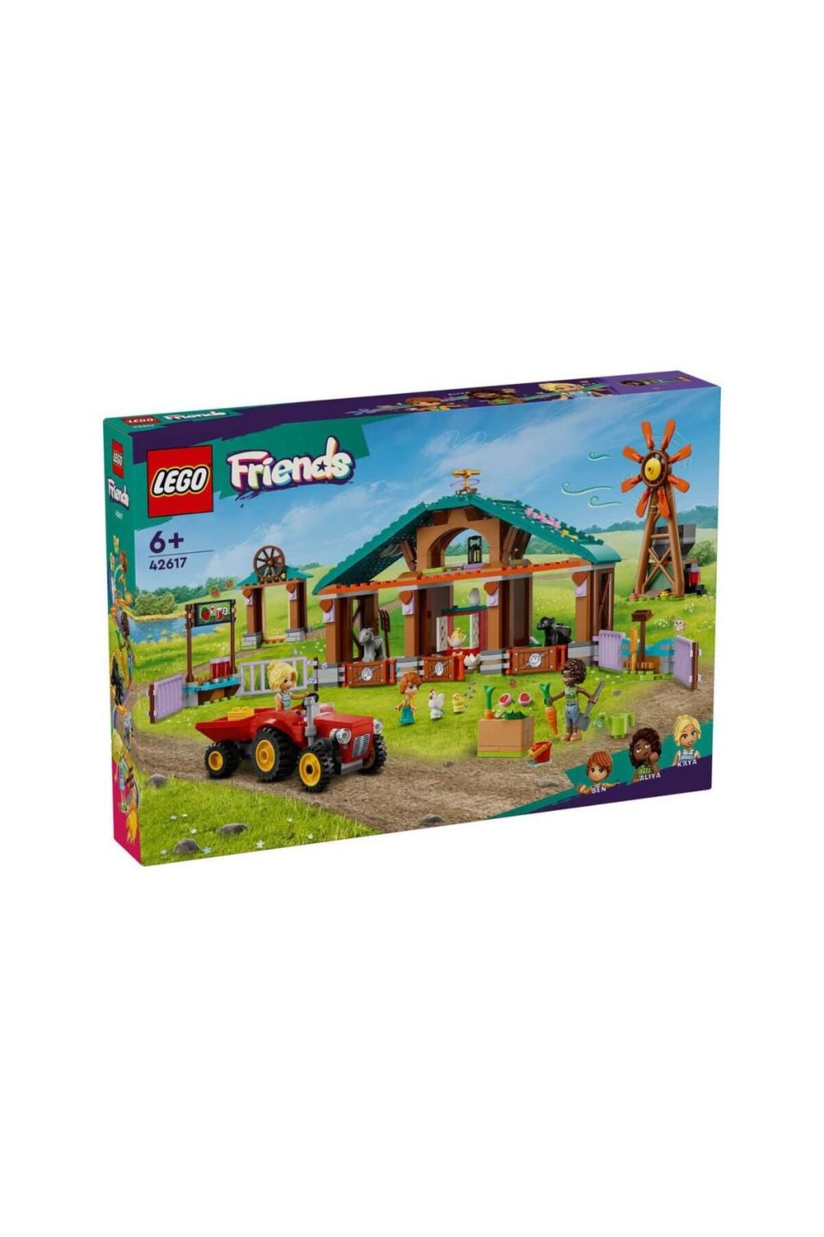 gcaksesuar 42617 LEGO® Friends Çiftlik Hayvanı Barınağı 489 parça +6 yaş