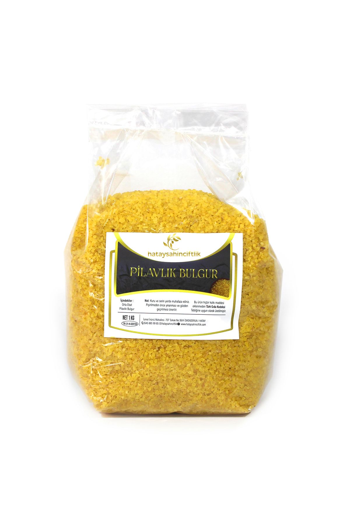 HATAY ŞAHİN ÇİFTLİK Pilavlık Bulgur 1 Kg