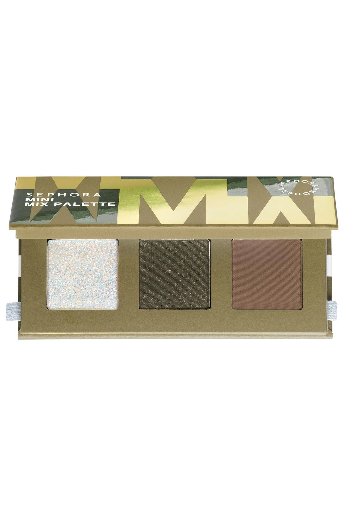 SEPHORA COLLECTION Mini Mix Palette-Uzun Süre Kalıcı Mat&Simli&Pullu&ışıltılı Bitişli Göz Far Paleti 3G