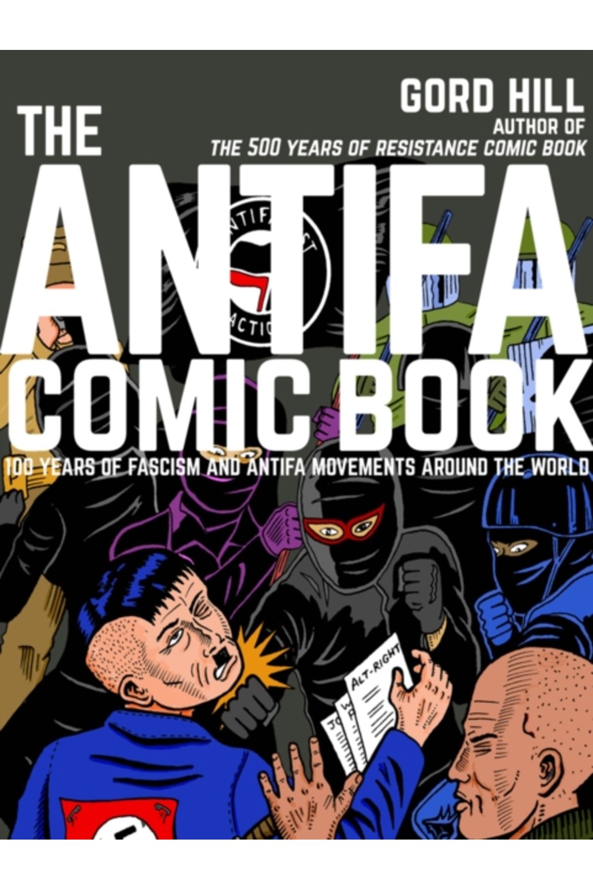 Pandora Kitabevi Antifa Comic Book : 100 Years of Fascism And Antifa Movements