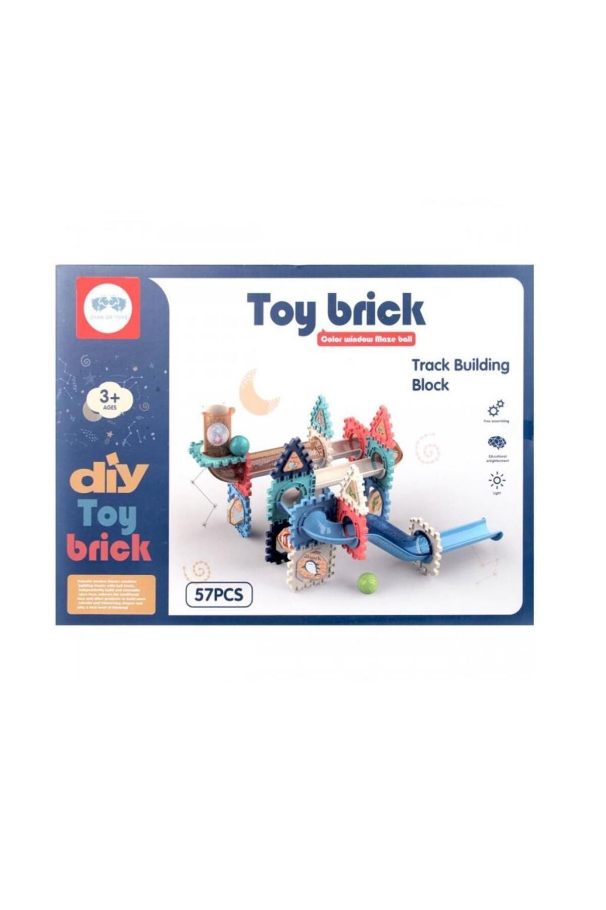 gcaksesuar 3253 Toy Brick 3D Yapı ve Tasarım Blokları 57 Parça -Sunman