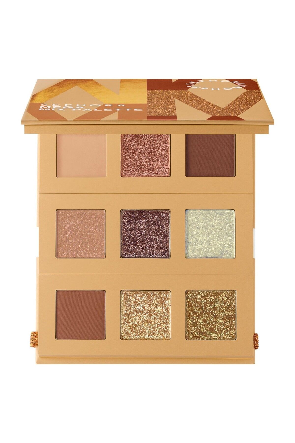 SEPHORA COLLECTION Mega Mix Palette-Yoğun Pigmentli Mat&Simli&Metalik Bitişli Göz Far Paleti 7,92G