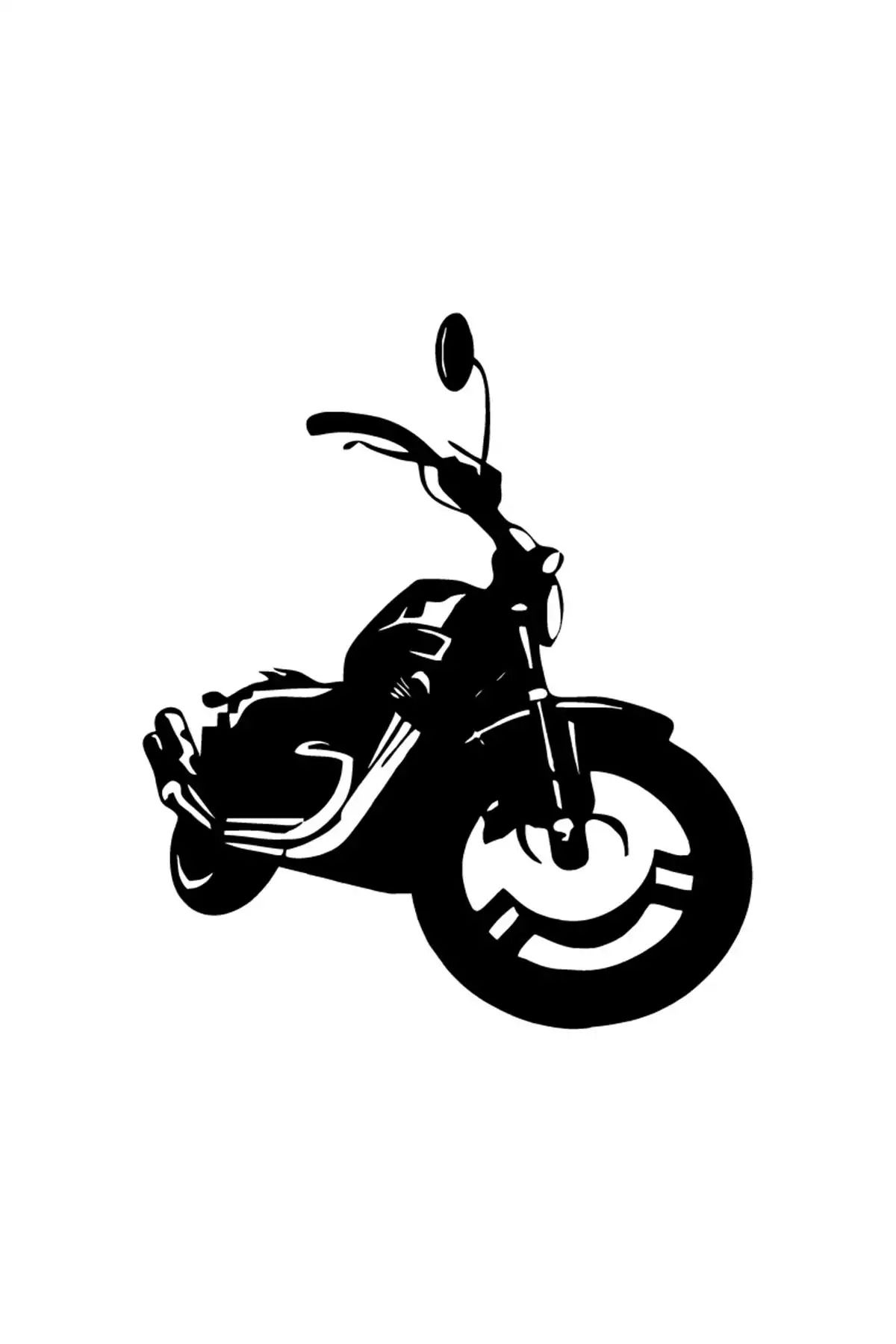 DesingONB Harley Motor Sticker 10 X 12 Cm