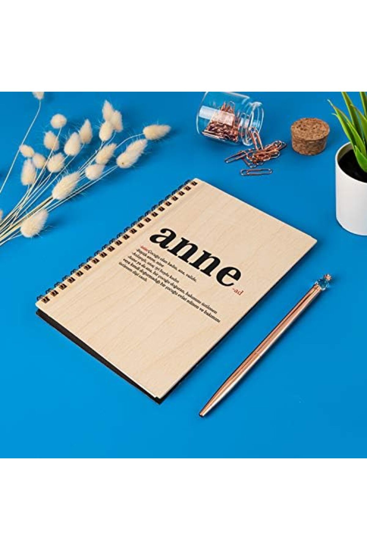 STOREMAX Erhnshp Kapaklı Defter Hediyesi Ahşap Günü Yeni rnbuyshop 995340