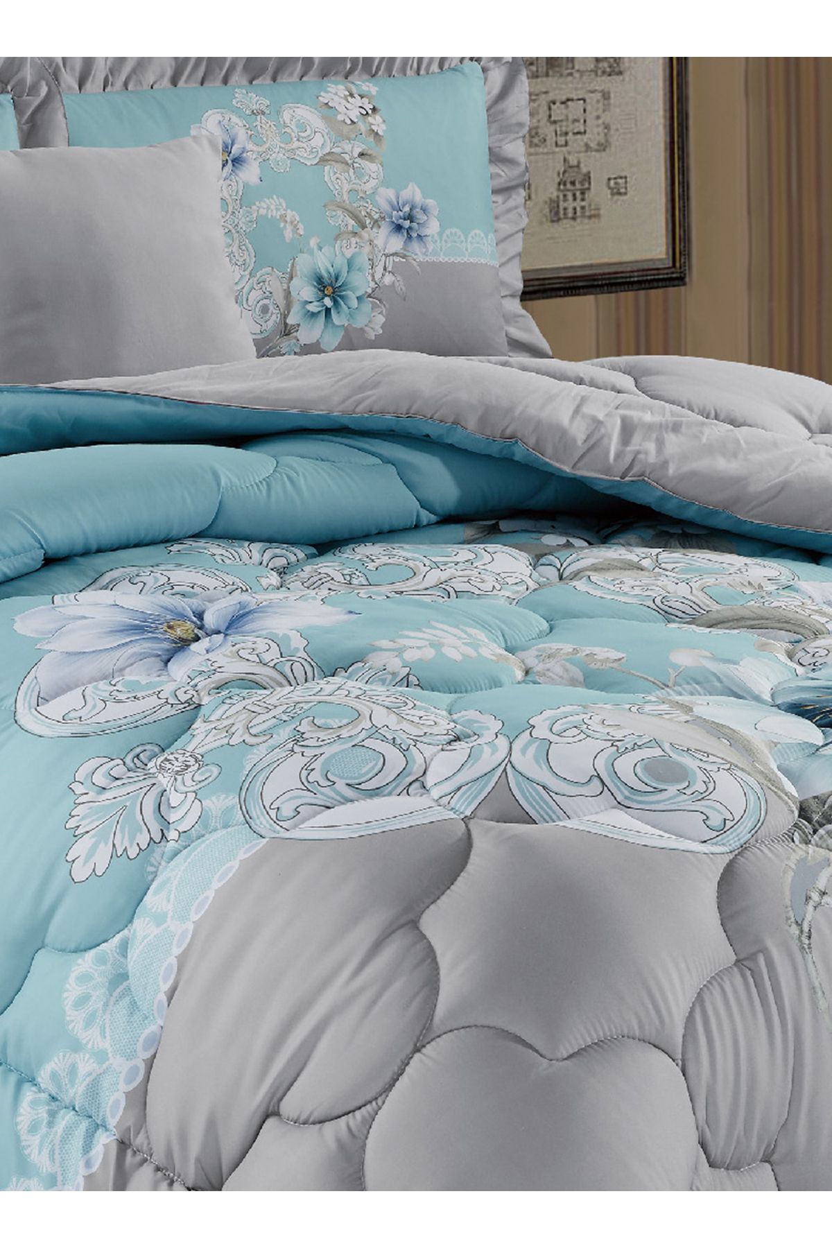 Generic-Comforter Set King Size 10 Pieces Comforter Set Twin Unisex Bedding Set 4
