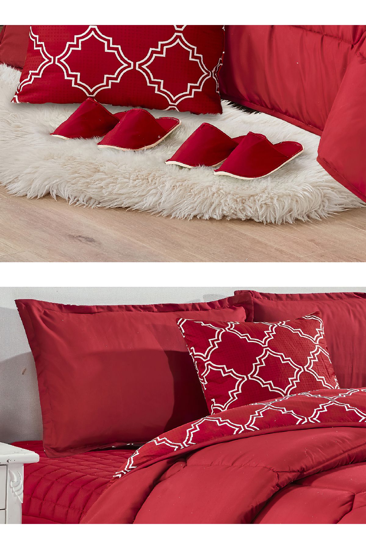 Generic-Comforter Set King Size 10 Pieces Comforter Set Twin Unisex Bedding Set 3