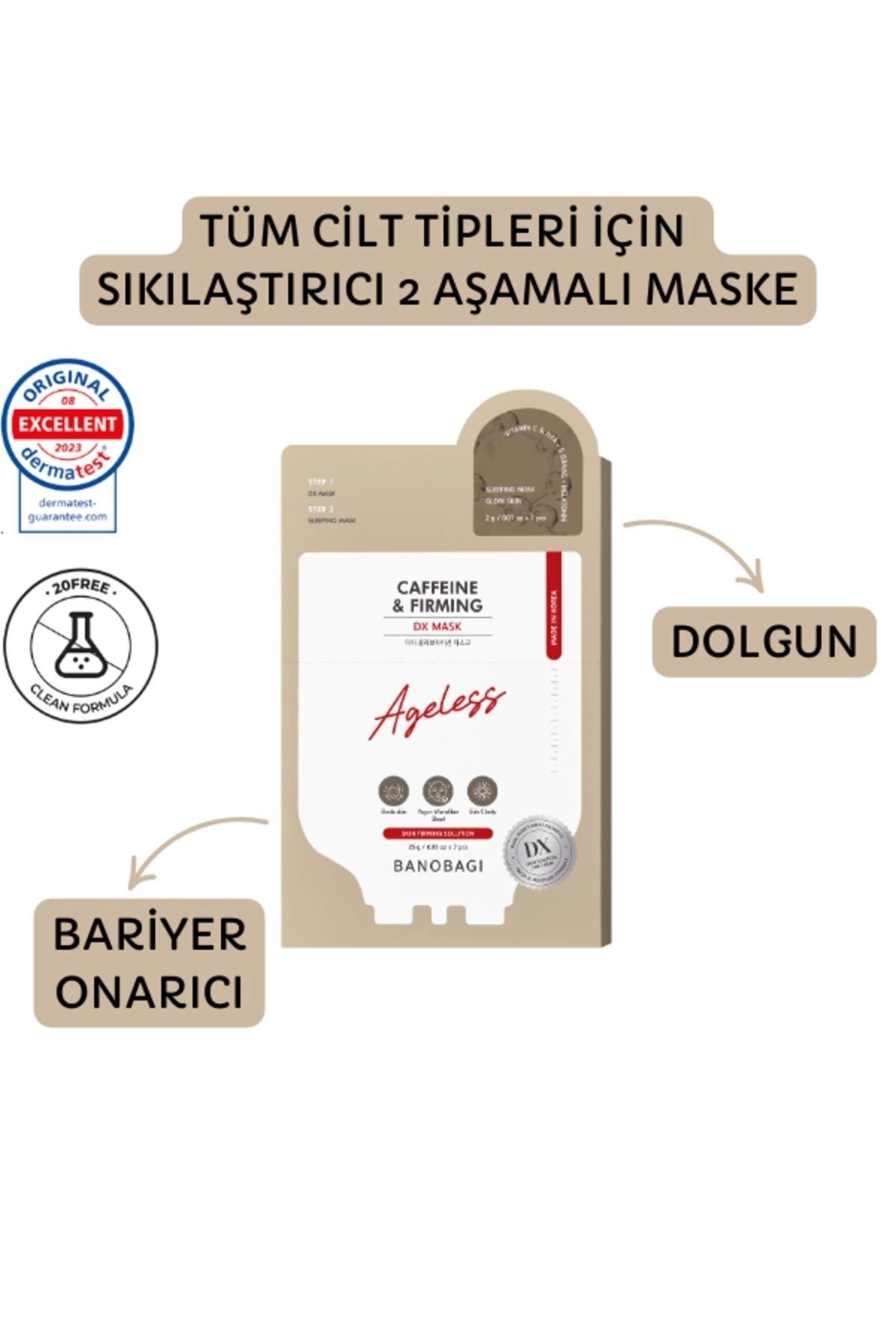 Banobagi DX Mask Anti Sebum Pore ( Sıkı görünüm veren Sebum karşıtı maske)