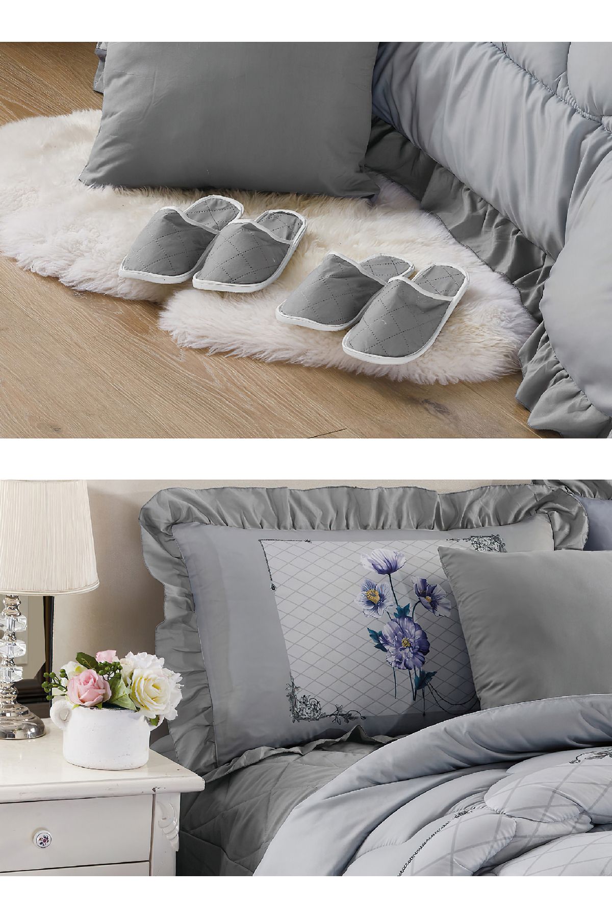 Generic-Comforter Set King Size 10 Pieces Comforter Set Twin Unisex Bedding Set 3