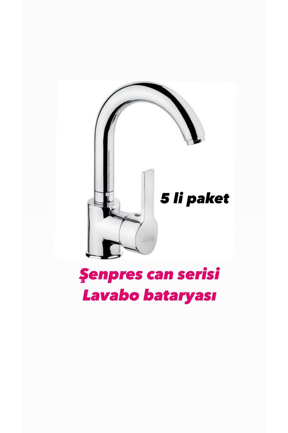 şenpress LAVABO BATARYASI CAN ŞENPRES 5 Lİ