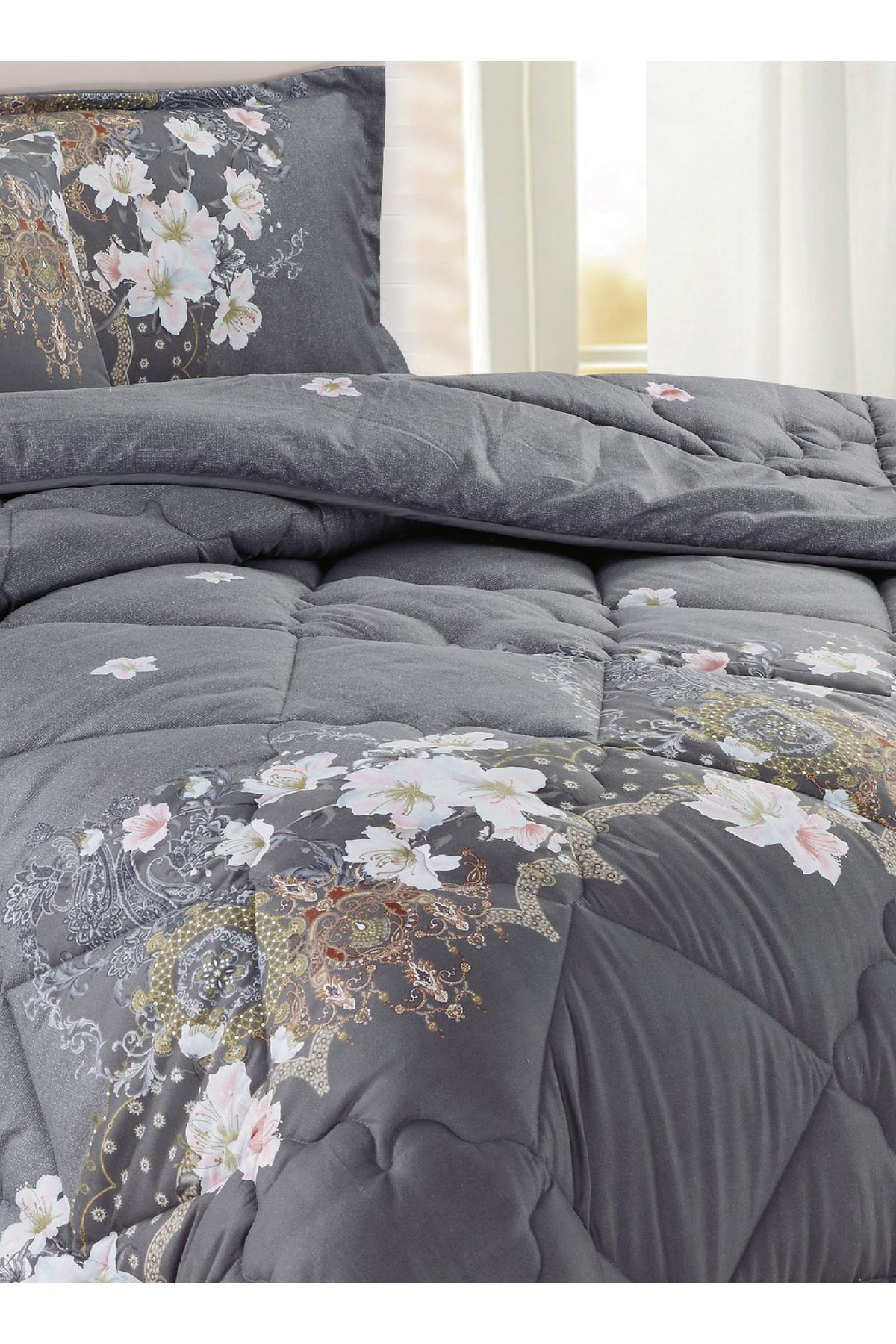 Generic-Comforter Set King Size 10 Pieces Comforter Set Twin Unisex Bedding Set 4