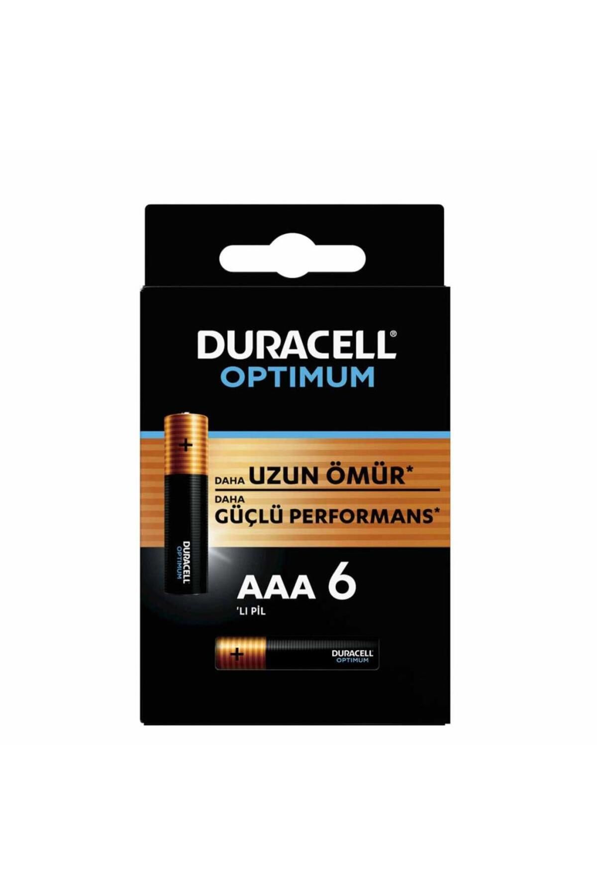 NessiWorld Duracell 6Lı Optimum AAA Kalem Pil