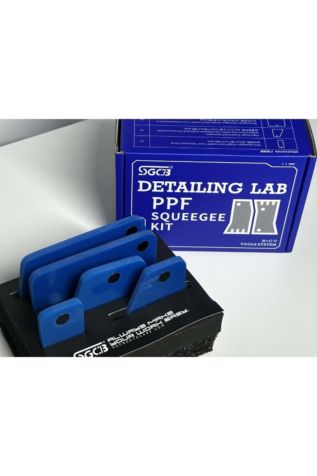 SGCB-Magnetic Tpu Ragle Box Set of 5 - Ppf - Foil - Glass Filming Apparatus Squeegee 7