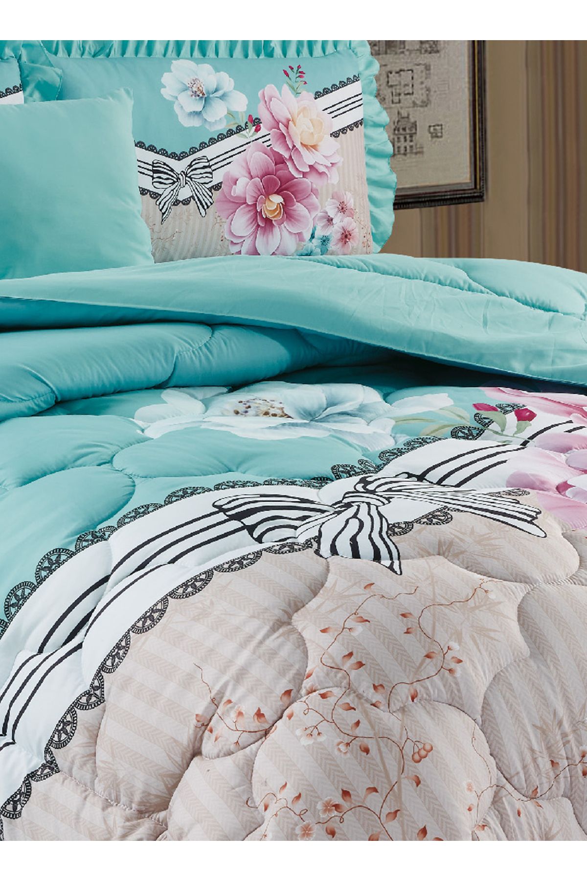 Generic-Comforter Set King Size 10 Pieces Comforter Set Twin Unisex Bedding Set 4