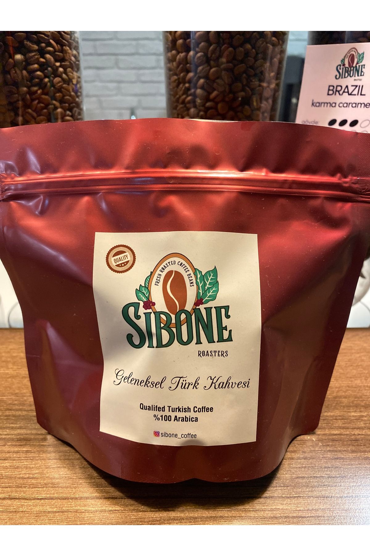 sibone coffee Sibone Geleneksel Orta Kavrum Türk Kahvesi 250gr.