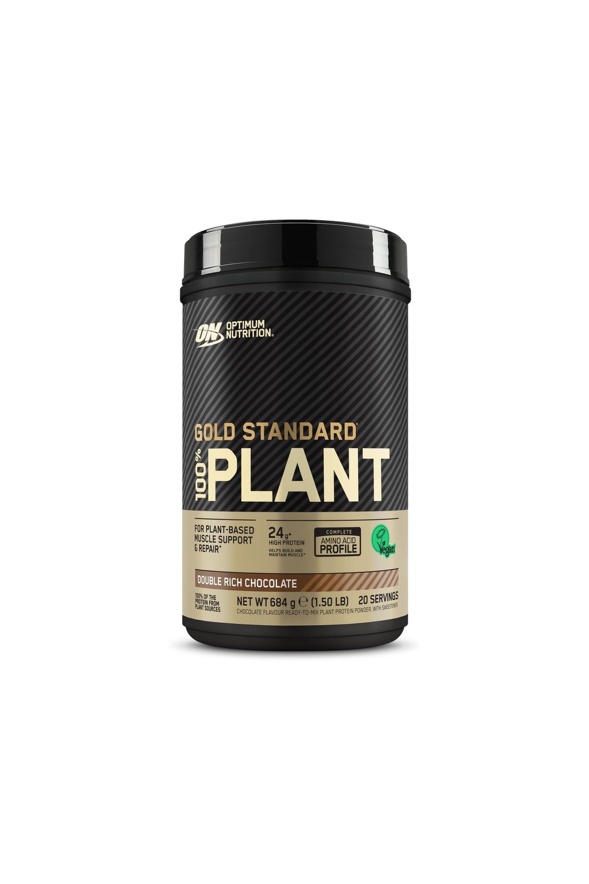 Optimum Nutrition Gold Standard Plant Protein Çikolata 684g 20 Servis Bitkisel Protein Sağlıklı Beslenme Desteği